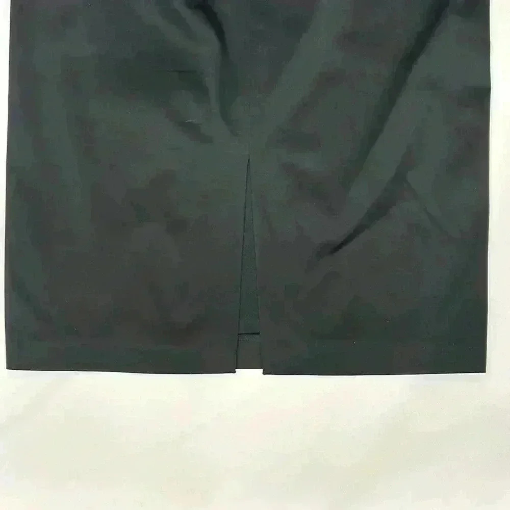Esprit Satin Skirt Pencil Women's Size 4 Work Office Sexy Summer Lined Zip Slit - Picture 7 of 9